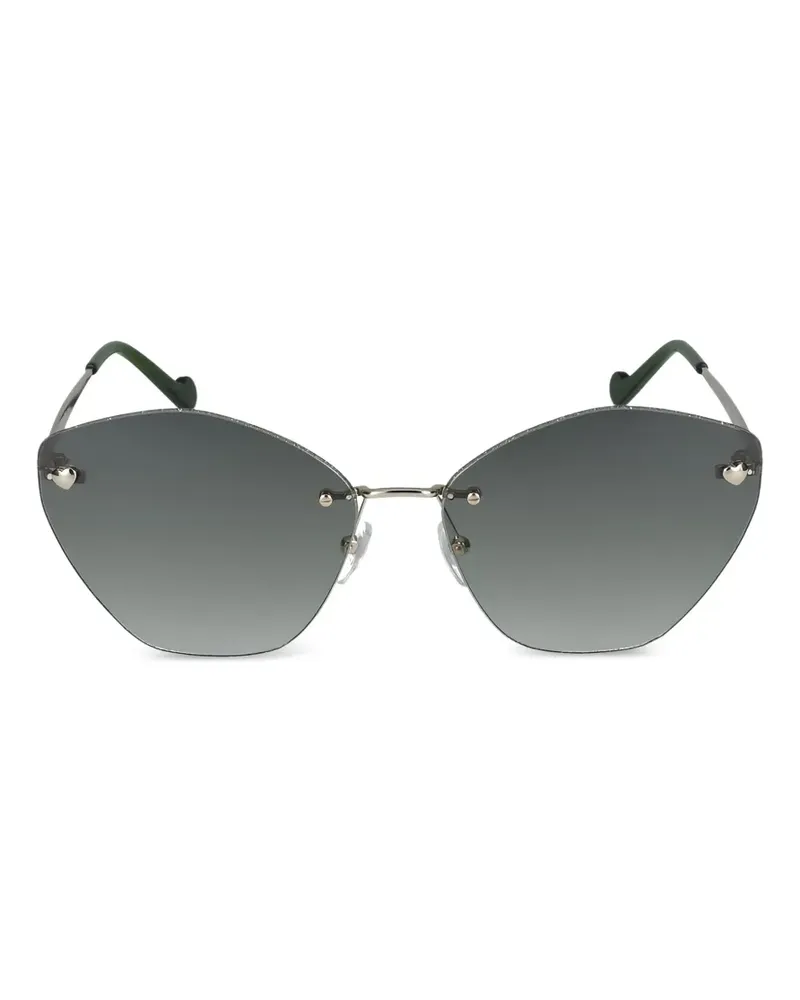 Liu Jo heart-detail sunglasses - Gold Gold