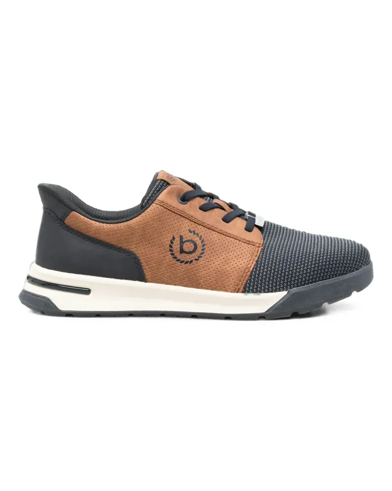 Bugatti Sneakers mit perforiertem Detail - Blau Blau