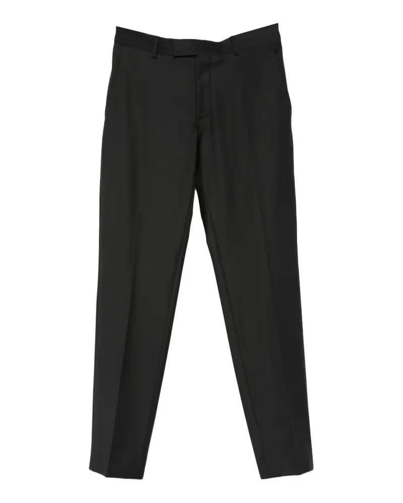 Karl Lagerfeld pressed-crease tailored trousers - Schwarz Schwarz