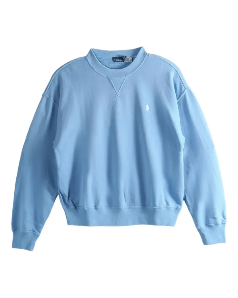 Ralph Lauren embroidered-logo sweatshirt - Blau Blau