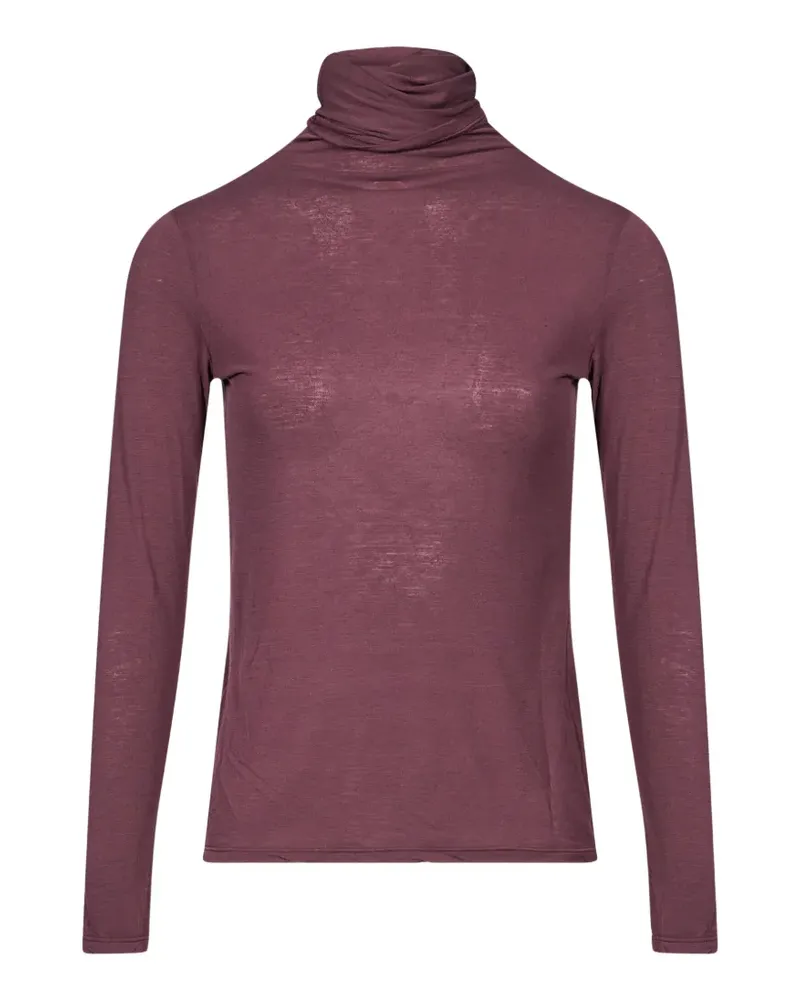 Antonelli Firenze Condor roll-neck long-sleeve T-shirt - Violett Violett