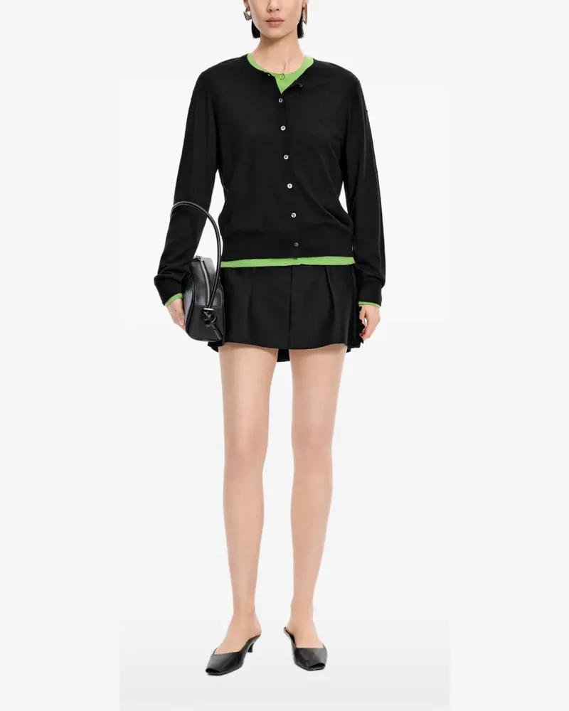 JNBY Cardigan mit Knopfverschluss - Schwarz Schwarz