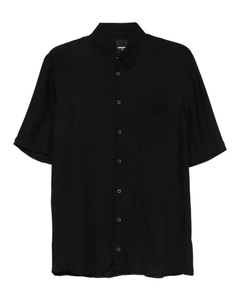 Patrizia Pepe pocket shirt - Schwarz Schwarz