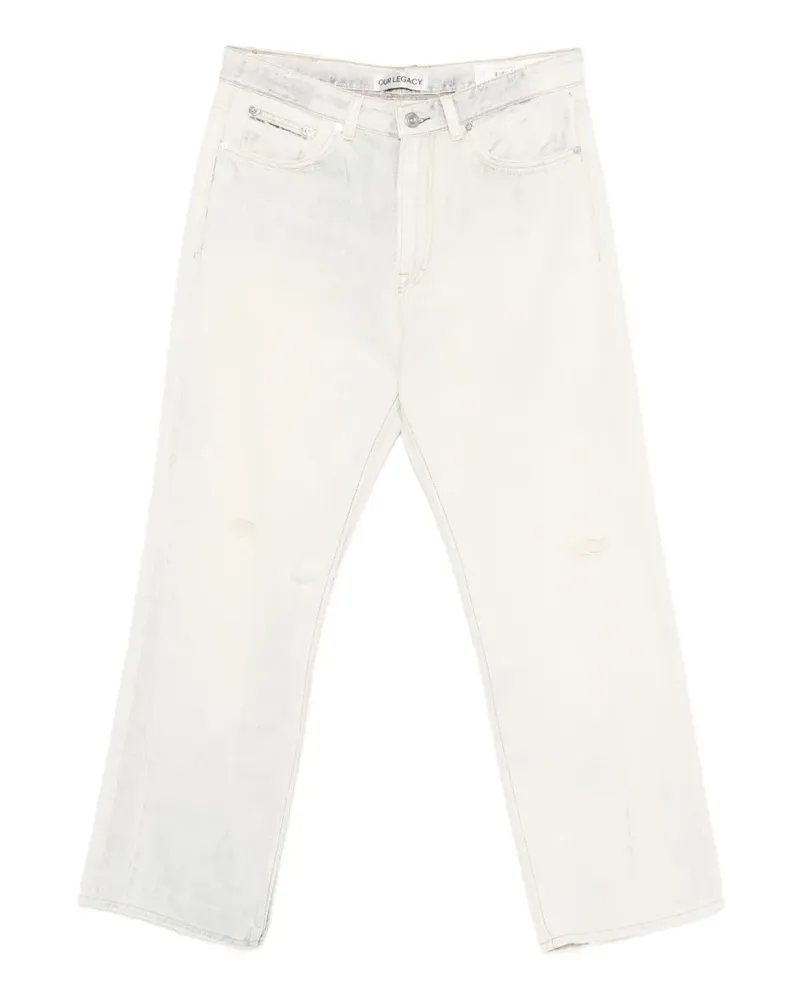 Our Legacy Third Cut Jeans - Weiß Weiß