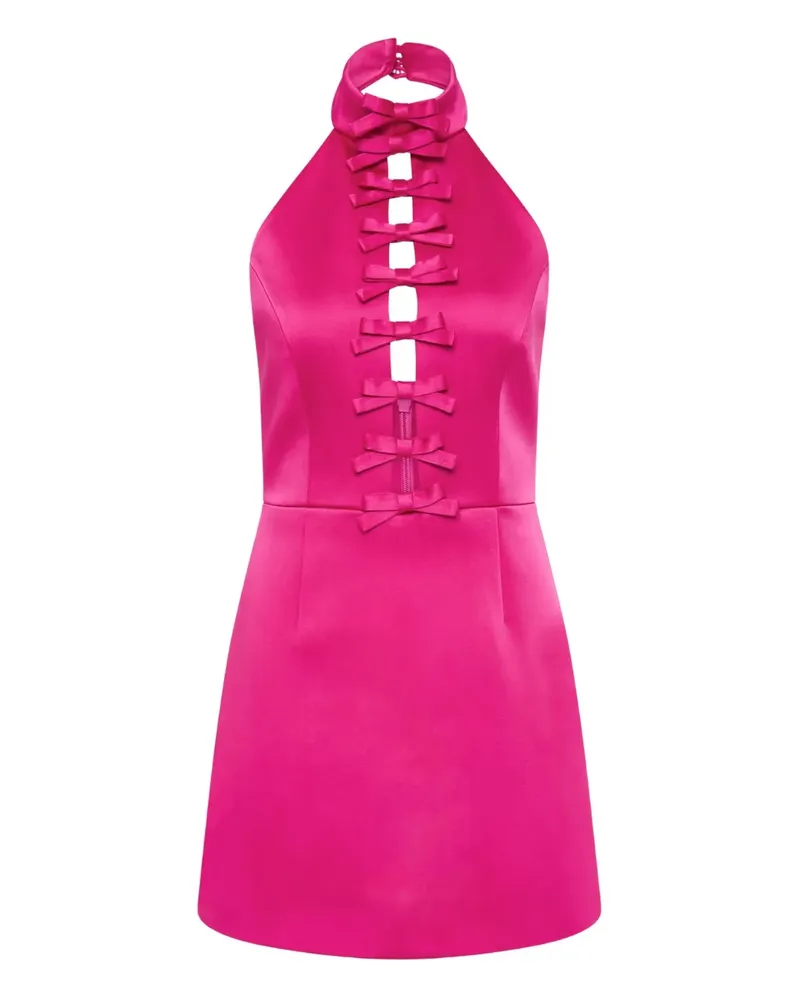 Rebecca Vallance Minikleid mit Neckholder - Rosa Rosa