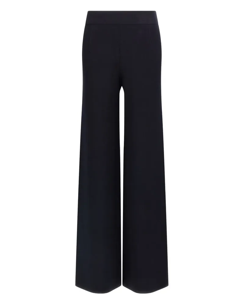 Max Mara Marzia Hose mit Stretchbund - Blau Blau