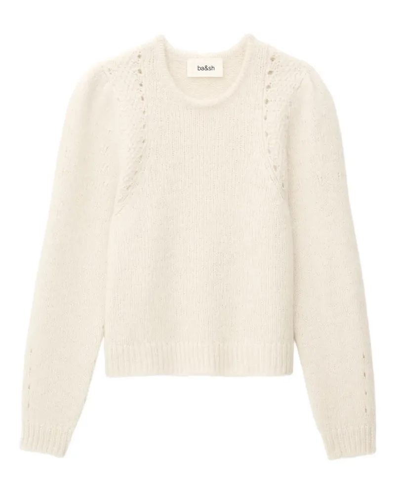 ba&sh Belma long-sleeve sweater - Nude Nude