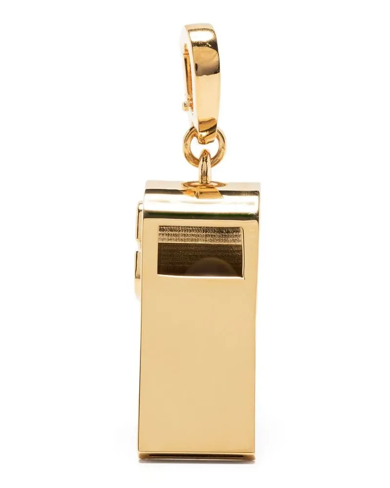 Valentino Garavani VLogo whistle pendant - Gold Gold