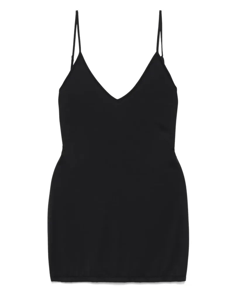 Kiki De Montparnasse Echauffe Minikleid - Schwarz Schwarz