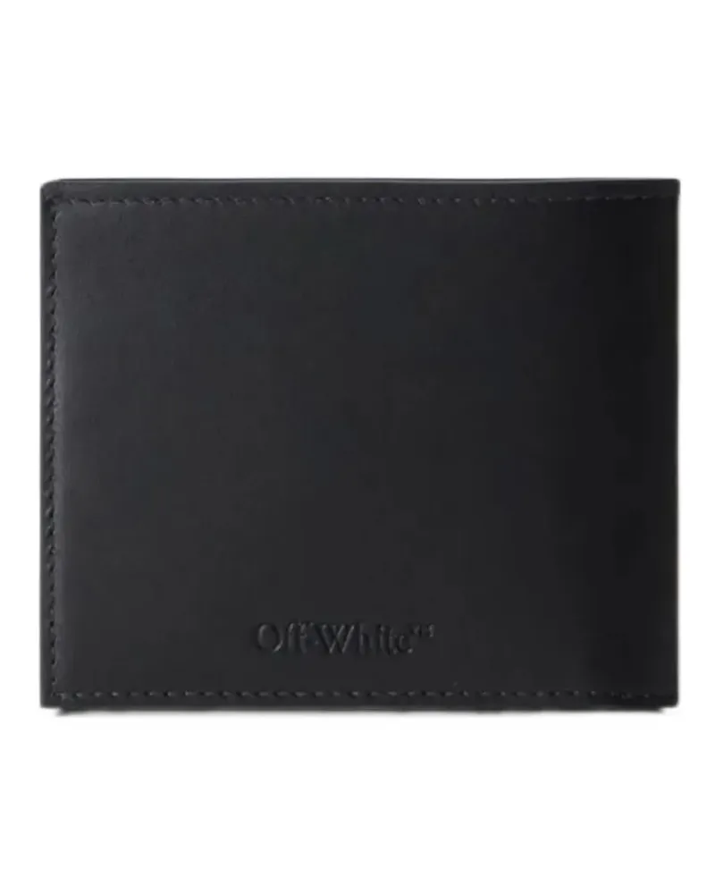 OFF-WHITE Bookish Portemonnaie mit Logo - Schwarz Schwarz