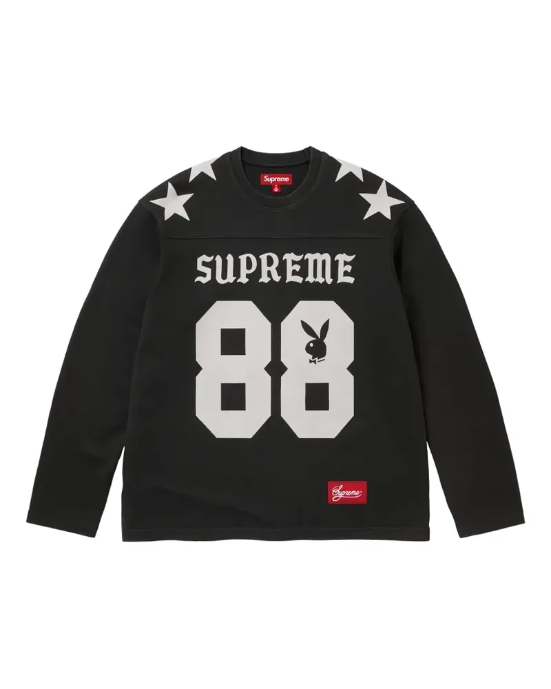 Supreme Being Playboy T-Shirt mit Stern-Print - Schwarz Schwarz
