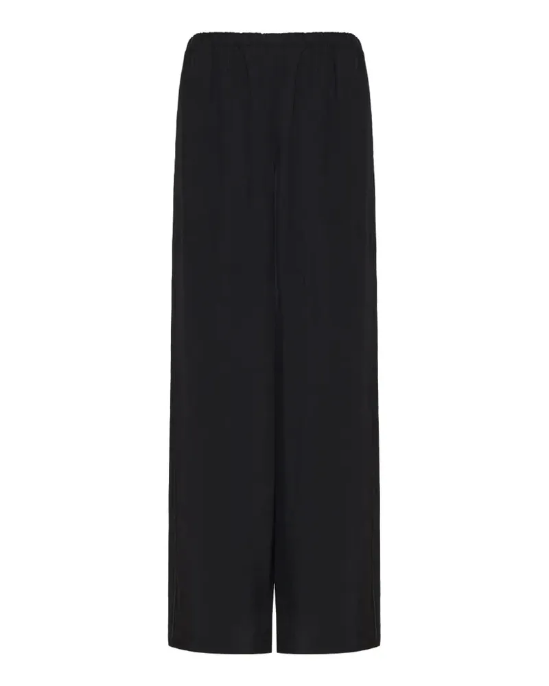Theory slit-detail trousers - Schwarz Schwarz