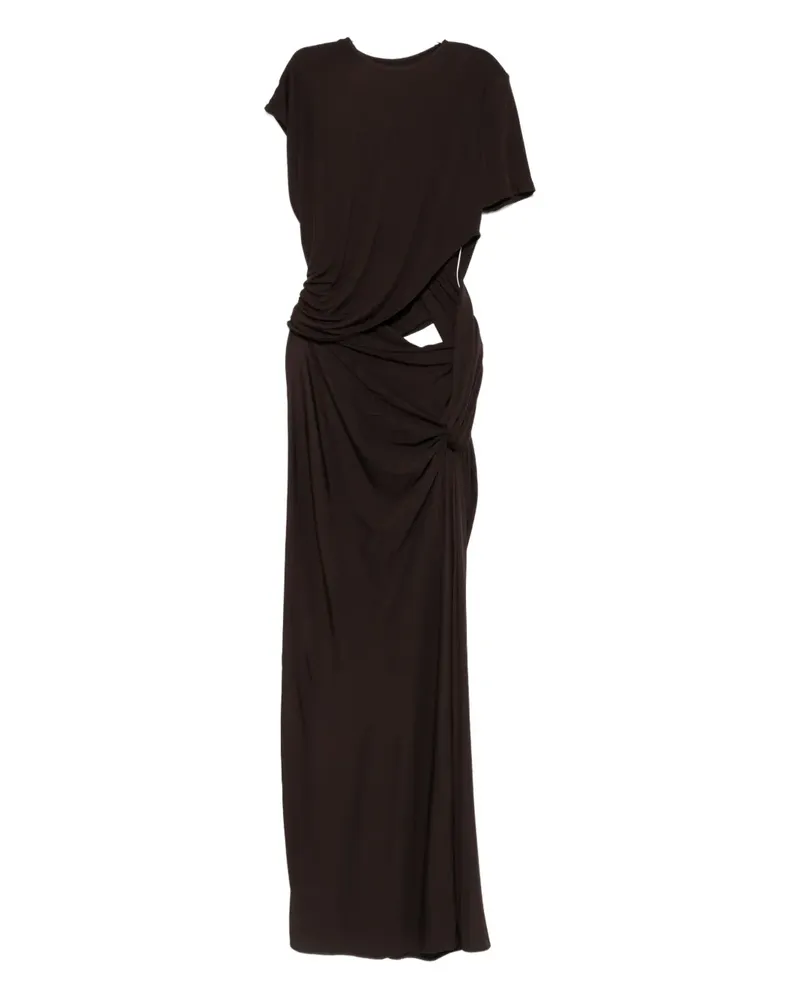 Christopher Esber twisted cut-out maxi dress - Braun Braun