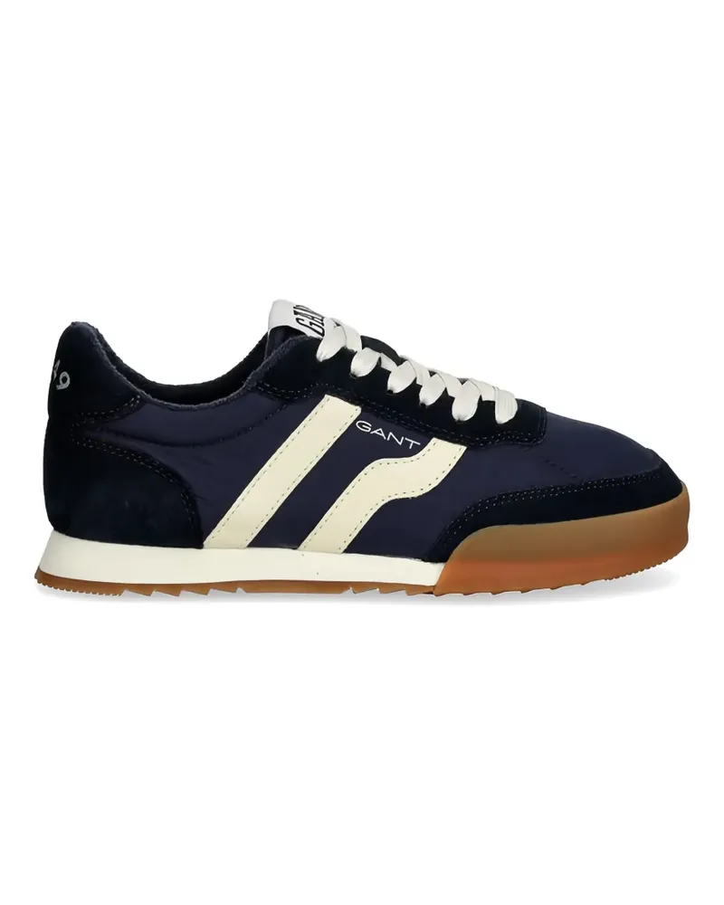 Gant stripe lace-up sneakers - Blau Blau