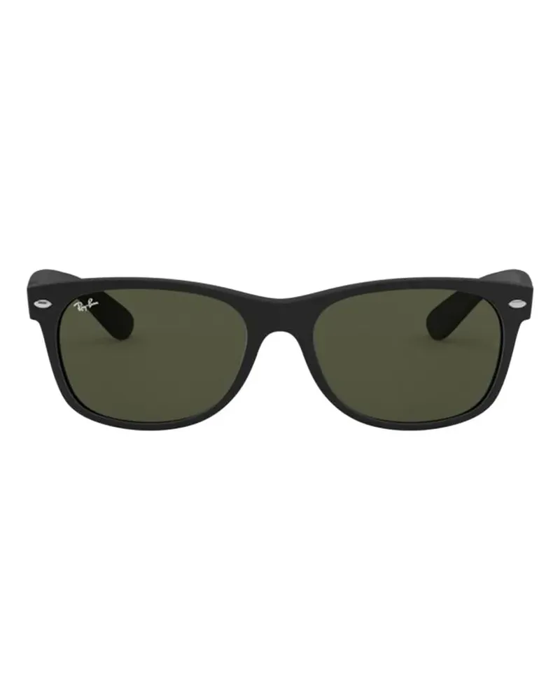 Ray Ban New Wayfarer rectangle-frame sunglasses - Schwarz Schwarz