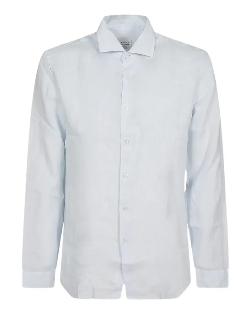 XACUS long-sleeve button-down shirt - Weiß Weiß