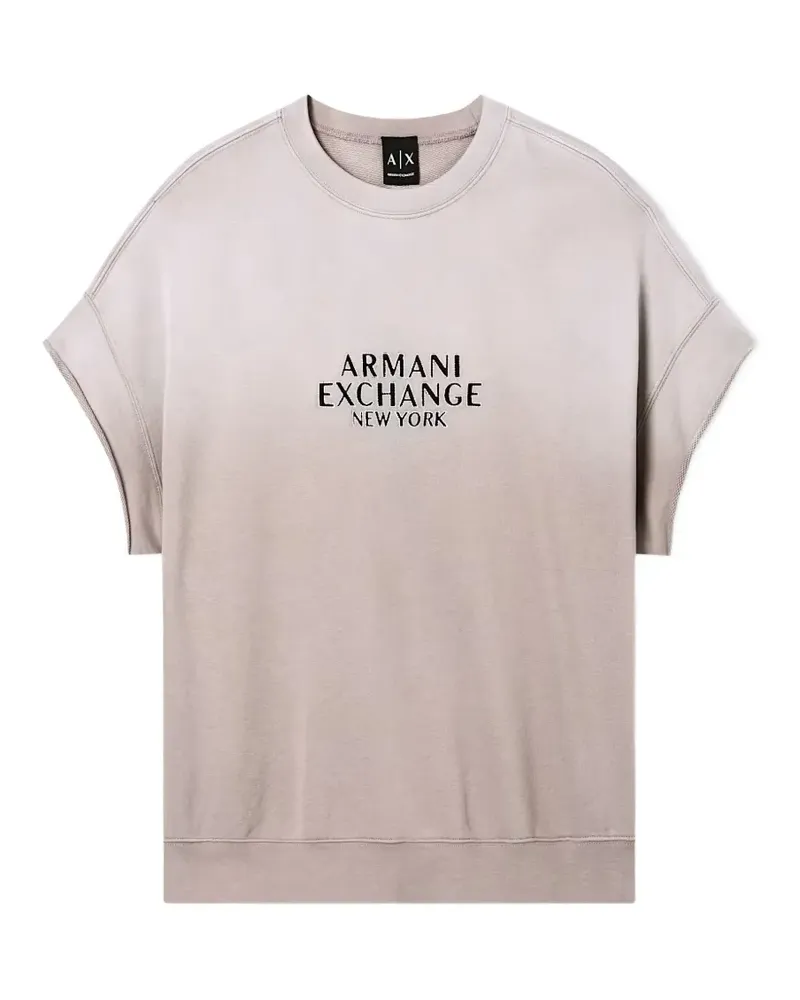 Armani Exchange Kurzärmeliges Sweatshirt - Nude Nude
