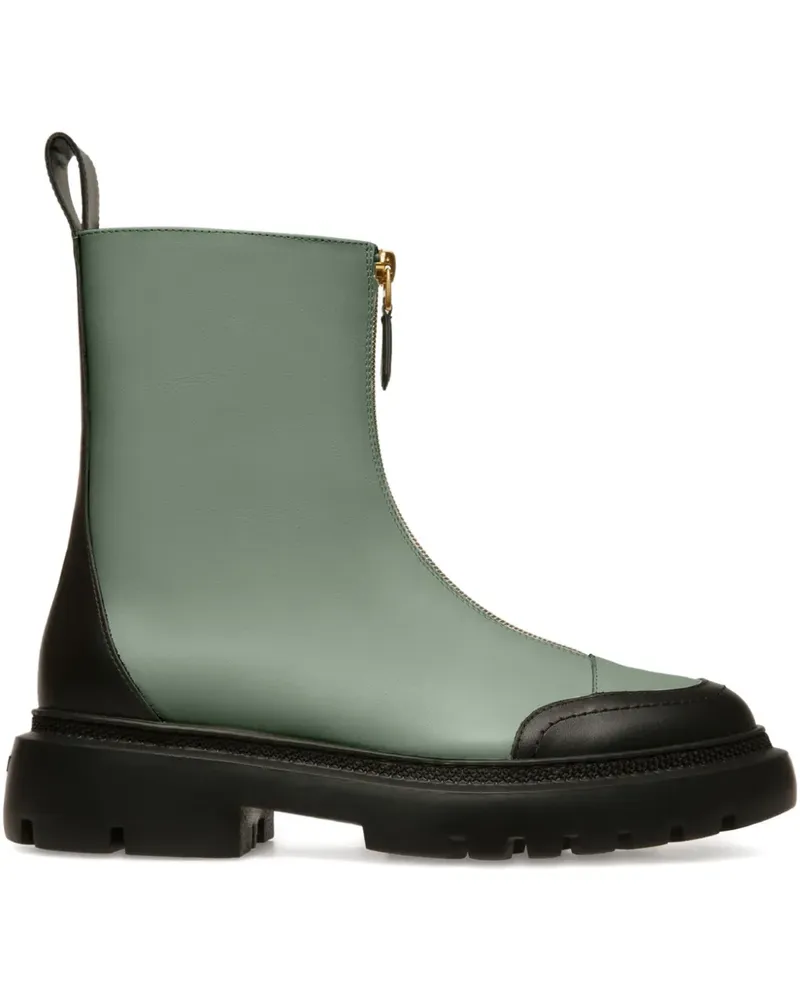 Bally Giuli Stiefeletten mit Reißverschluss - Grün Grün