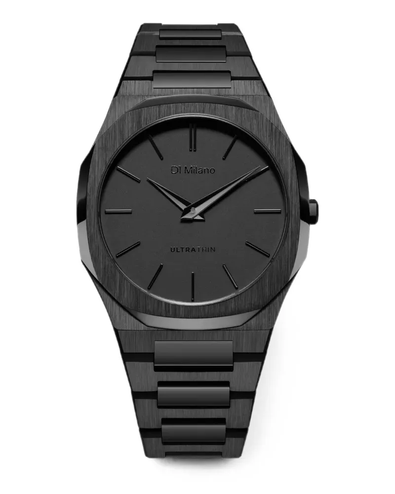 D1 Milano Ultra Thin Shadow 40mm - Schwarz Schwarz