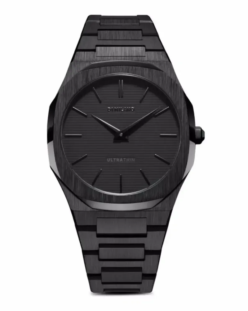 D1 Milano Ultra Thin Shadow 40mm - Schwarz Schwarz