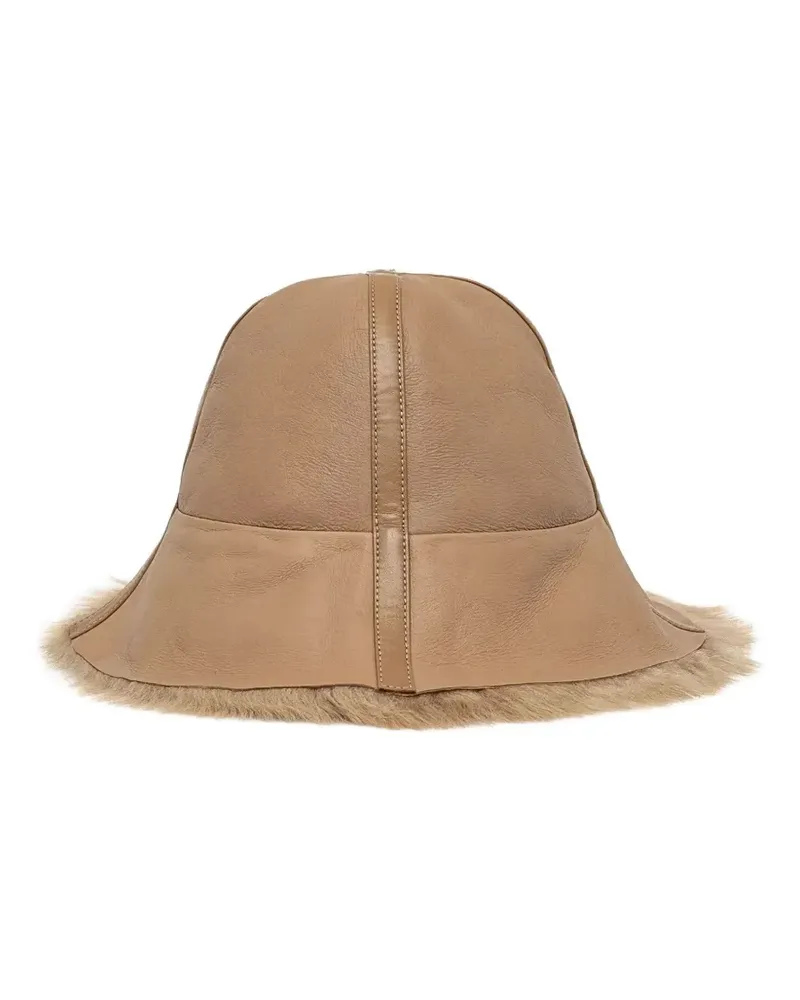 By Malene Birger Hut mit Pelzbesatz - Braun Braun
