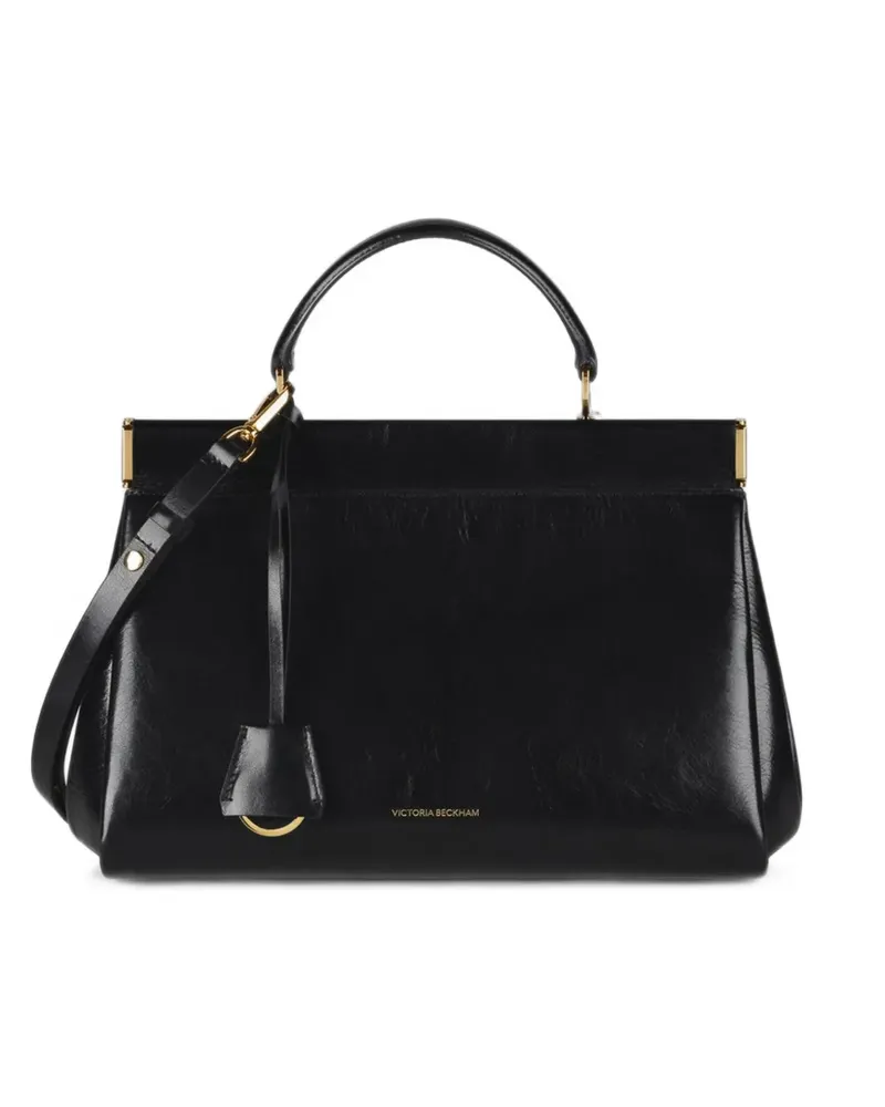 Victoria Beckham Sloane Frame Schultertasche 28cm - Schwarz Schwarz