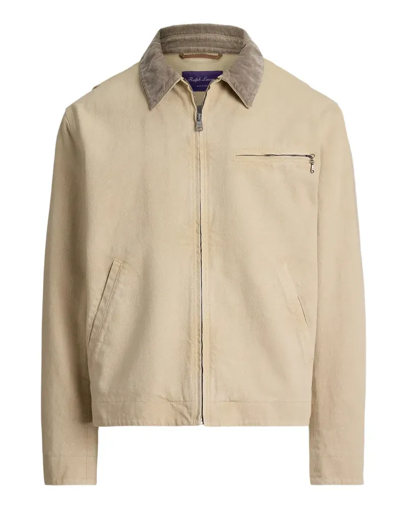 Ralph Lauren Jacke mit Cordkragen - Nude Nude