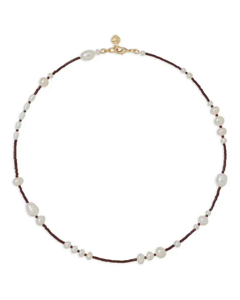 Roxanne Assoulin Happy Pearl Halskette - Braun Braun