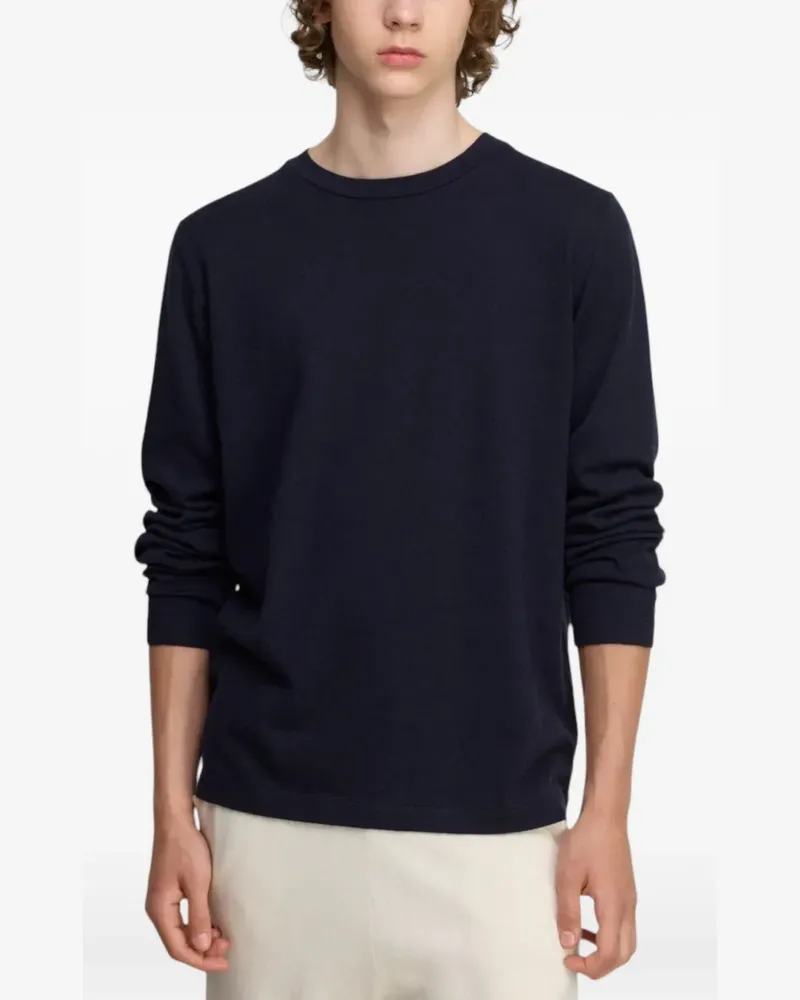 extreme cashmere Jones Langarmshirt - Blau Blau