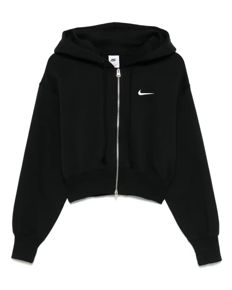 Nike Phoenix Hoodie - Schwarz Schwarz