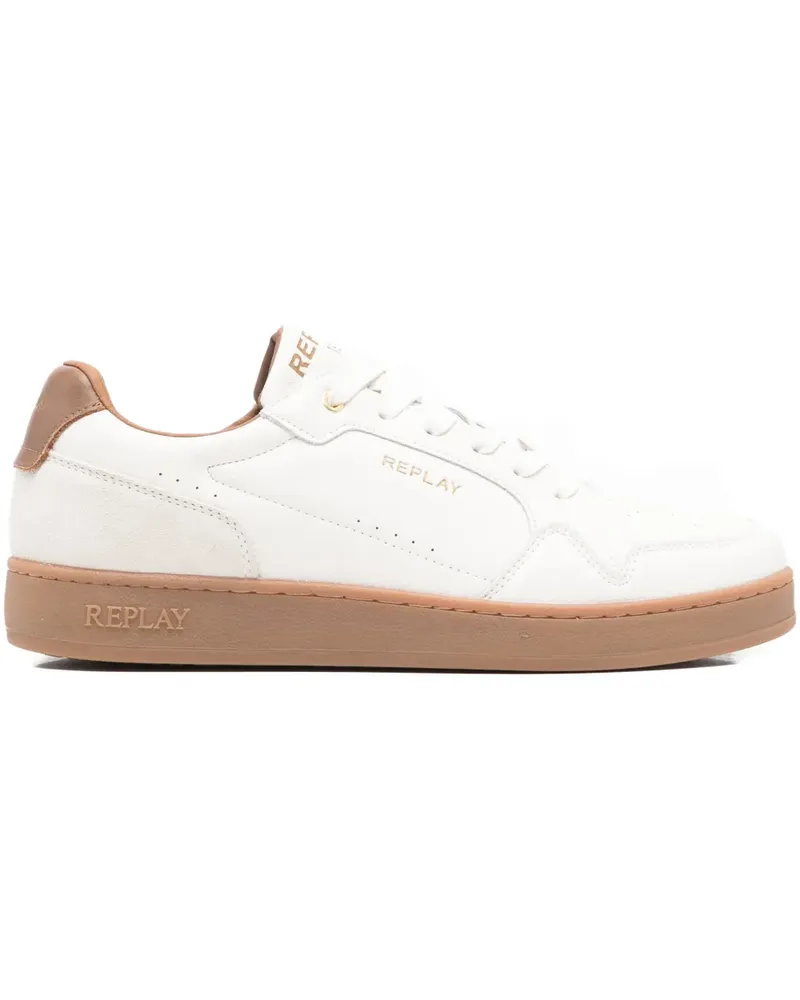 Replay lace-up low-top sneakers - Weiß Weiß