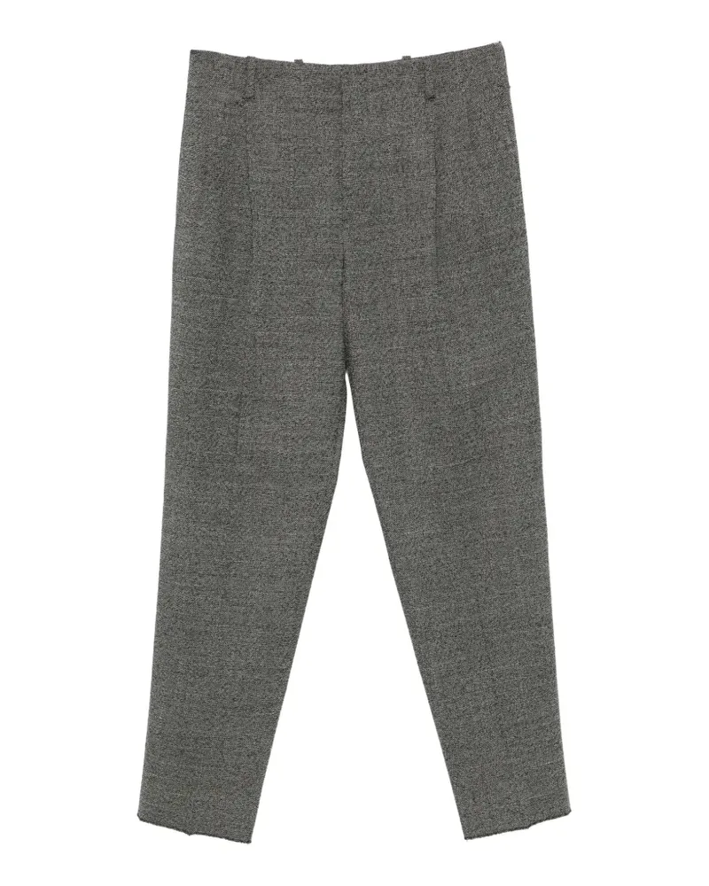 Lanvin pleated-waist tapered trousers - Schwarz Schwarz