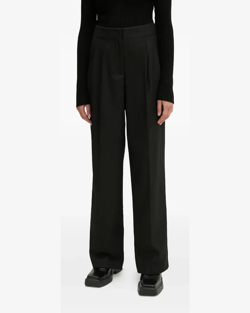 Day Birger et Mikkelsen Hose mit Bundfalten - Schwarz Schwarz