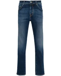 Jacob Cohën Jeans mit Schaldetail Blau