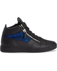 Giuseppe Zanotti Frankie Sneakers mit Logo-Schild Schwarz