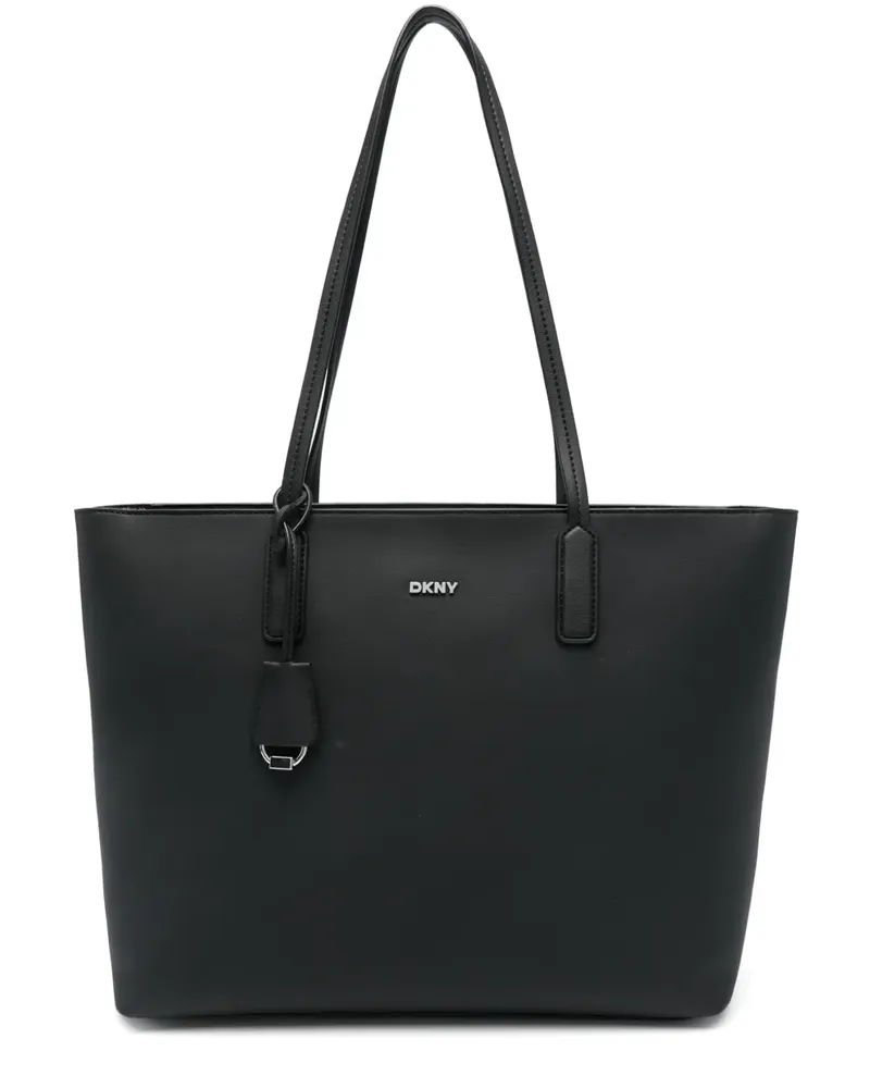 DKNY Tote Bag mit Reißverschluss - Schwarz Schwarz