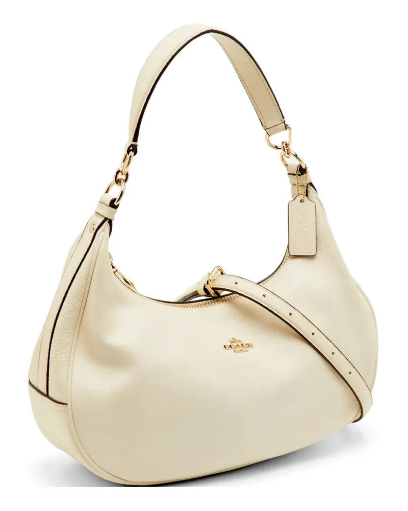 Coach logo detail shoulder bag - Weiß Weiß