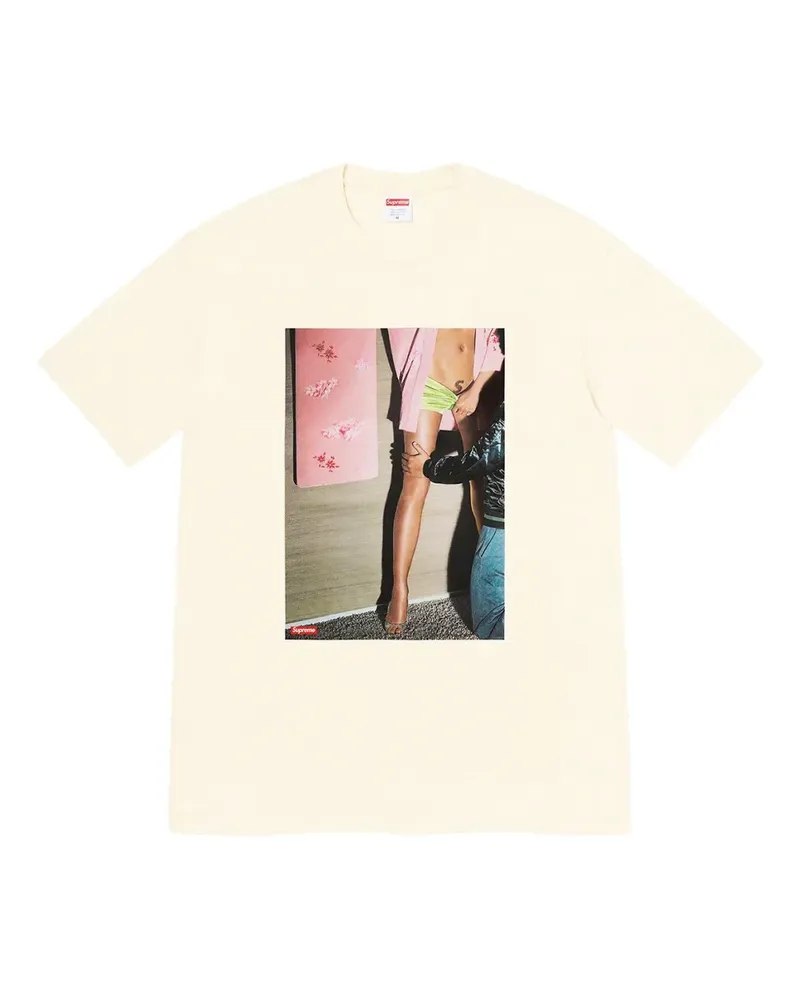 Supreme Being Model T-Shirt - Weiß Weiß