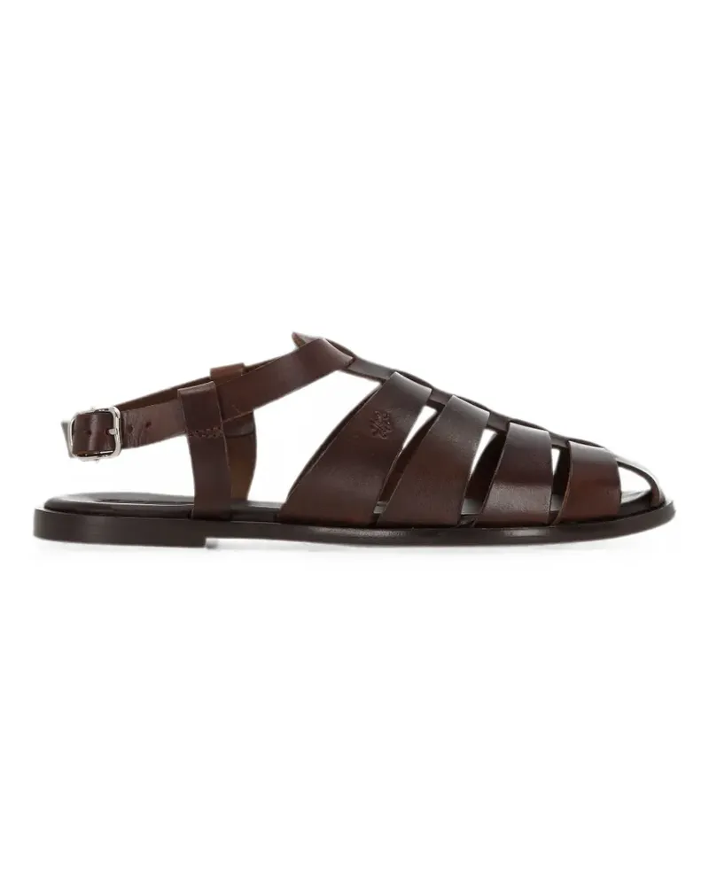 Dragon Diffusion Sandalen aus Leder - Braun Braun