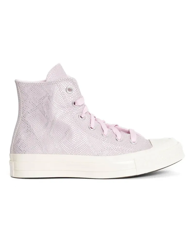 Converse Chuck 70 Sneakers mit Schlangenleder-Effekt - Rosa Rosa