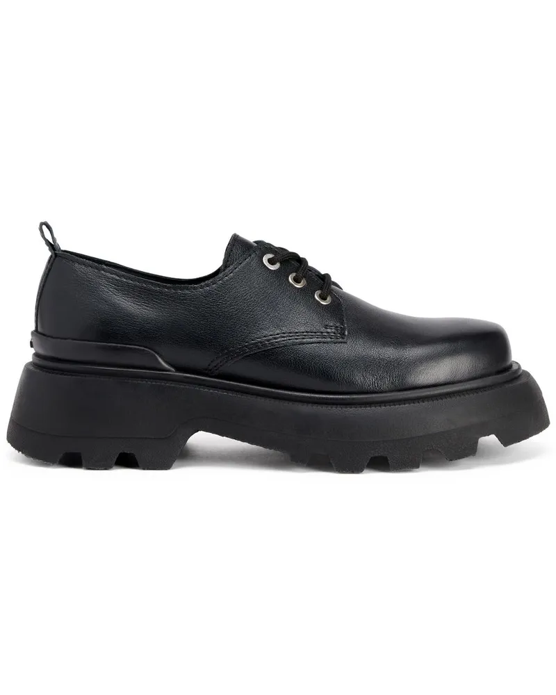 AMI Paris Loafer mit Schnürung - Schwarz Schwarz