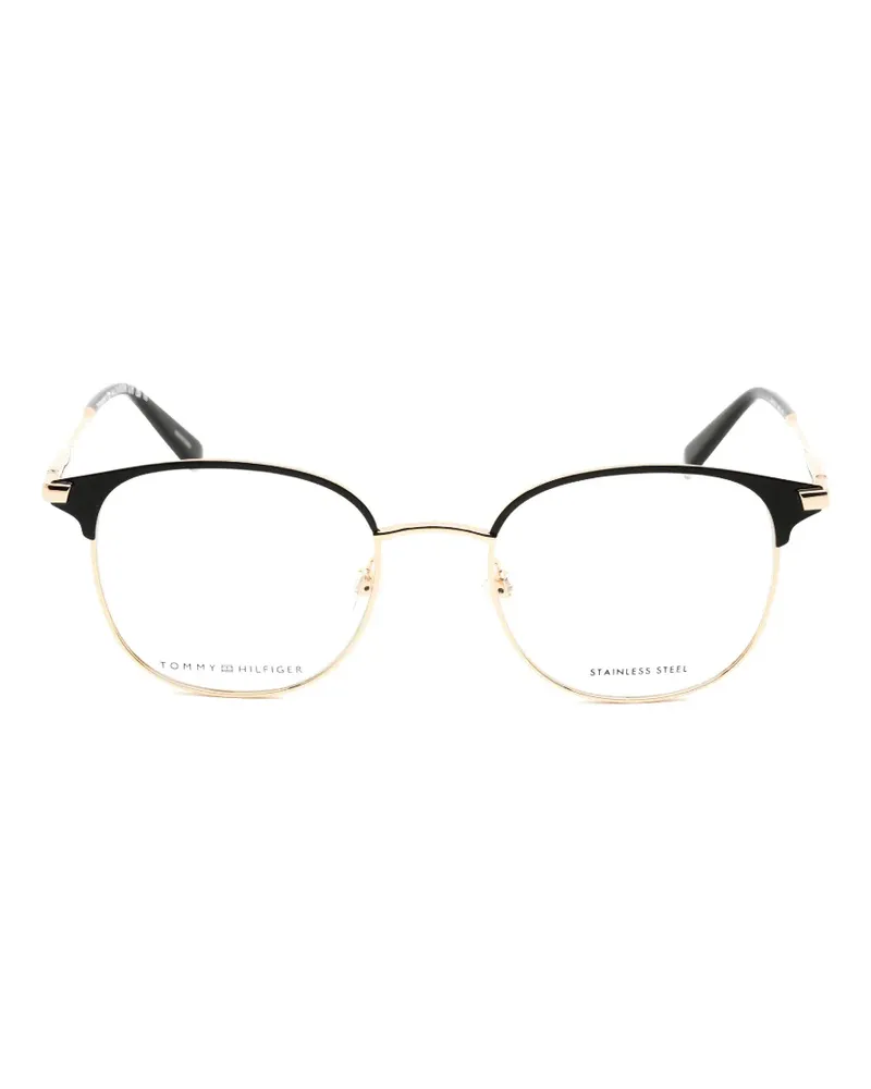 Tommy Hilfiger logo-engraved glasses - Gold Gold