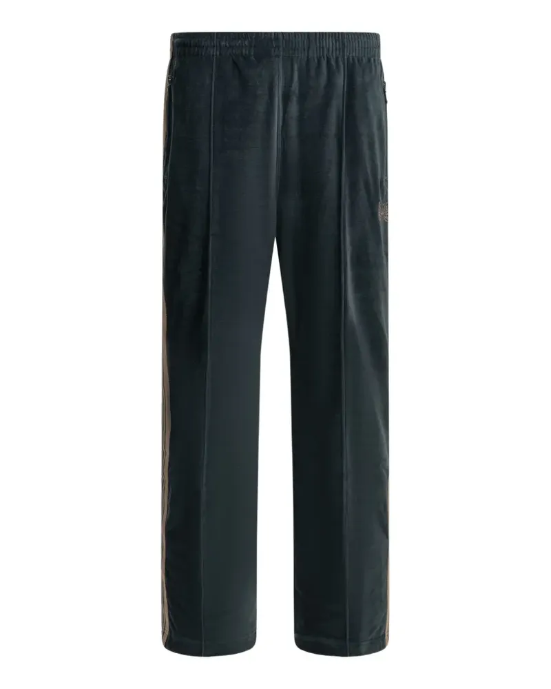 NEEDLES embroidered-logo track pants - Blau Blau