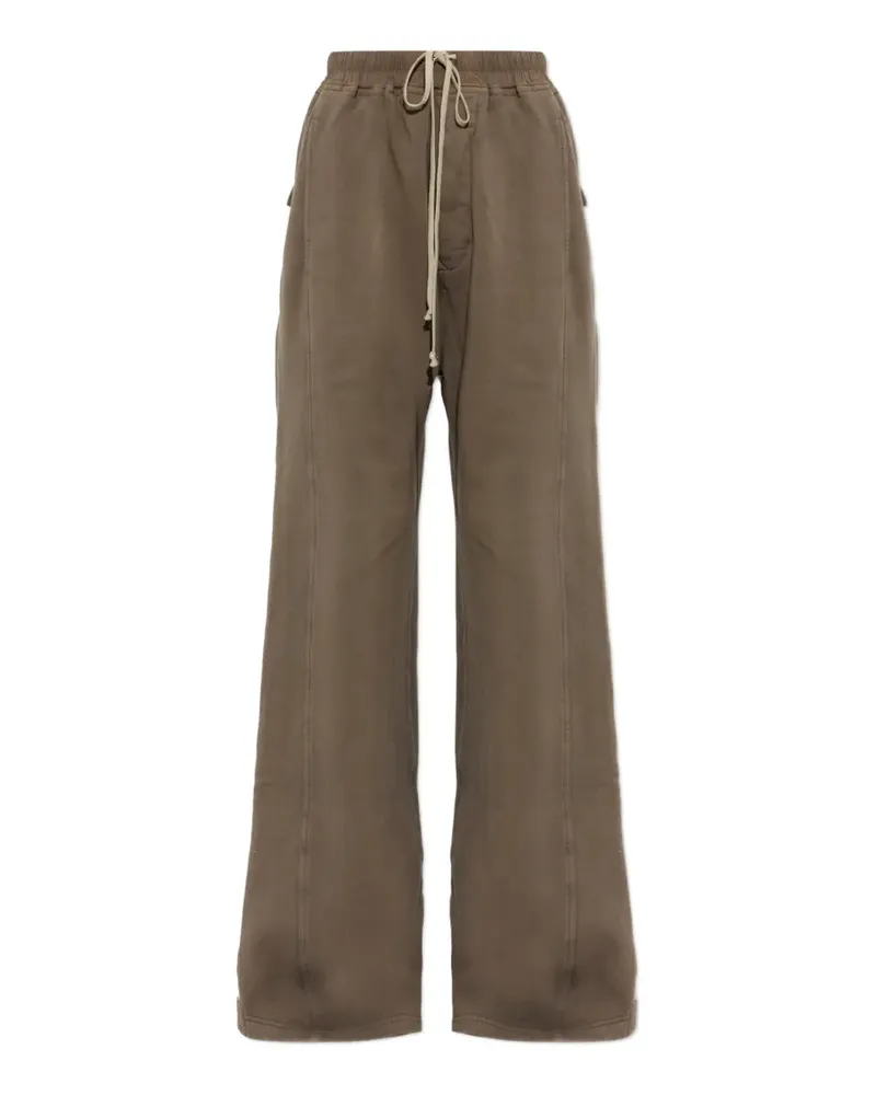 DRKSHDW by Rick Owens wide-leg drawstring trousers - Braun Braun