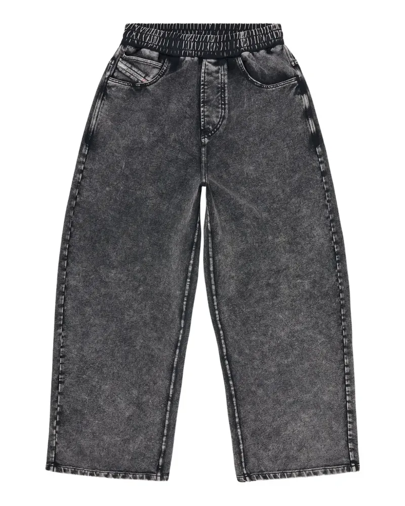 Diesel sweatpants with denim effect - Grau Grau