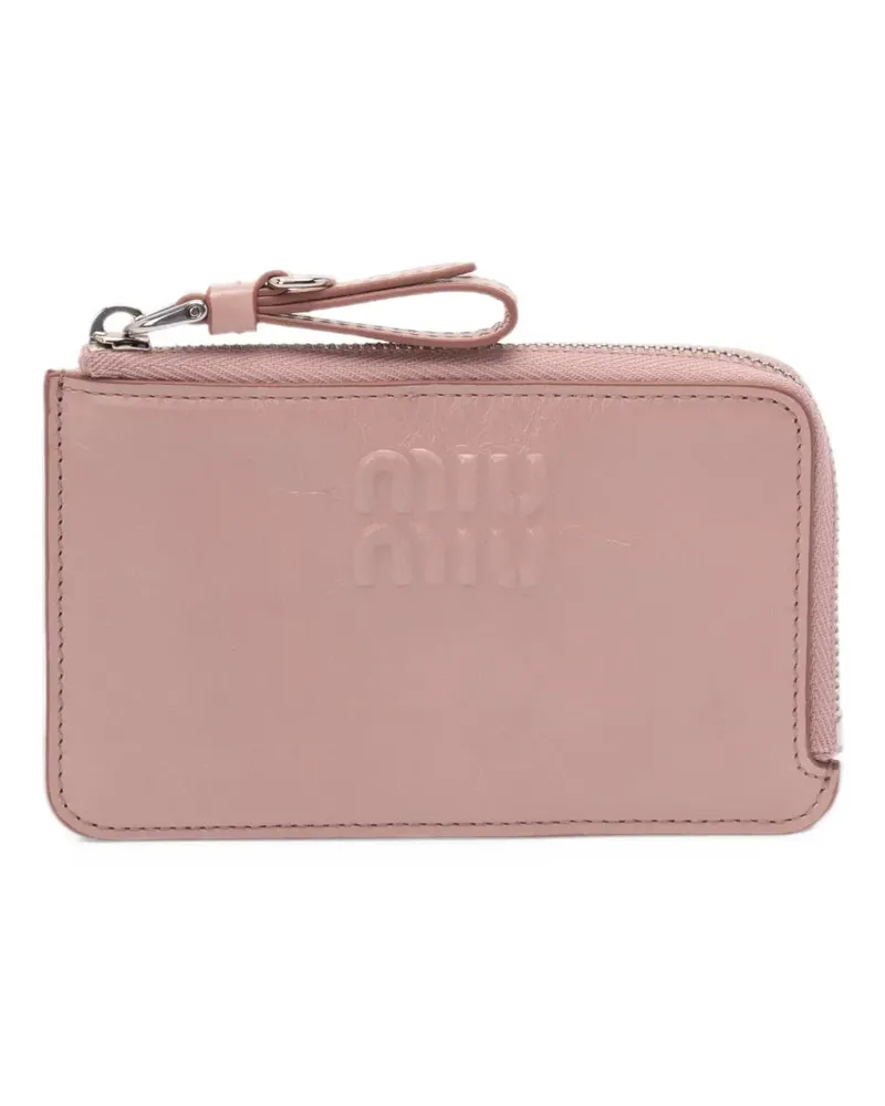 Miu Miu Klassisches Kartenetui - Rosa Rosa