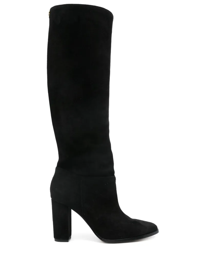 Ralph Lauren Artisan Stiefel 85mm - Schwarz Schwarz