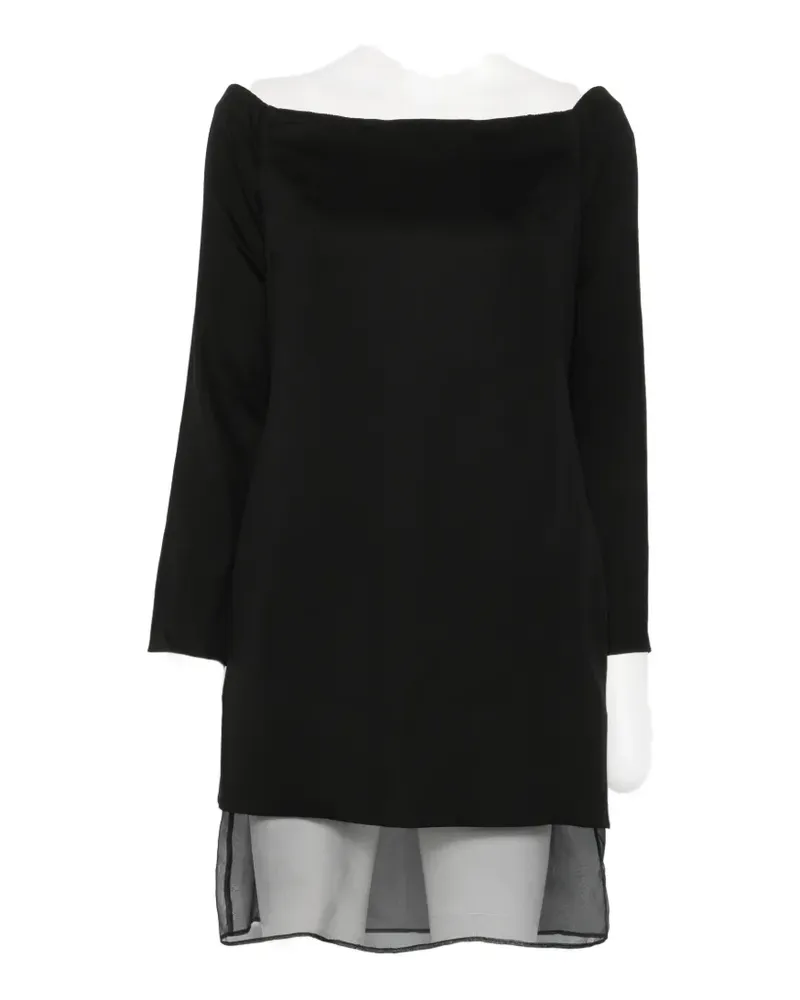 Esse Studios Issia off-shoulder mini dress - Schwarz Schwarz