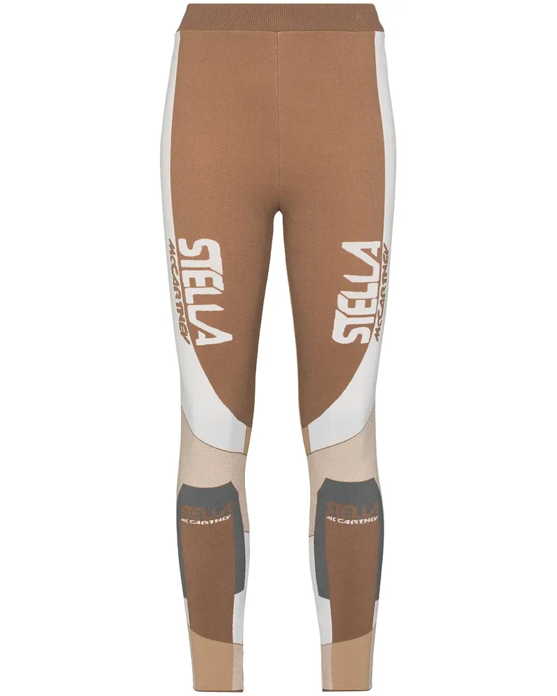 Stella McCartney Gestrickte Leggings - Nude Nude