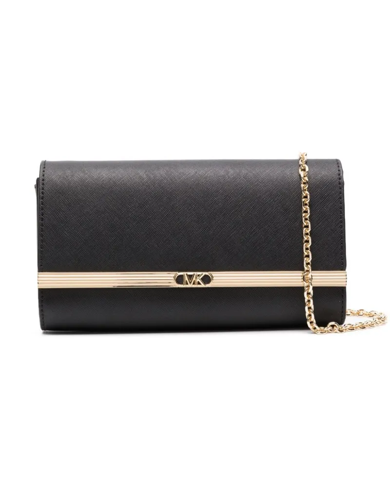 Michael Kors Umhängetasche mit Logo-Schild - Schwarz Schwarz